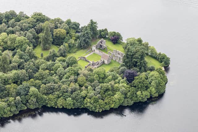 Inchmahome Priory on the Lake of Menteith