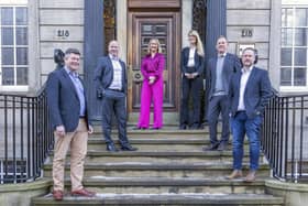 Jamie Livingston, Mark Lewis, Sophie Randles, Hazel Wynn, Derek Lauder and Ali Shaw. Picture: Elaine Livingstone
