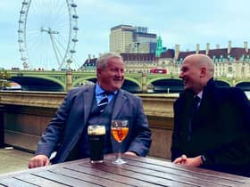 The picture tweeted by SNP Westminster leader Stephen Flynn