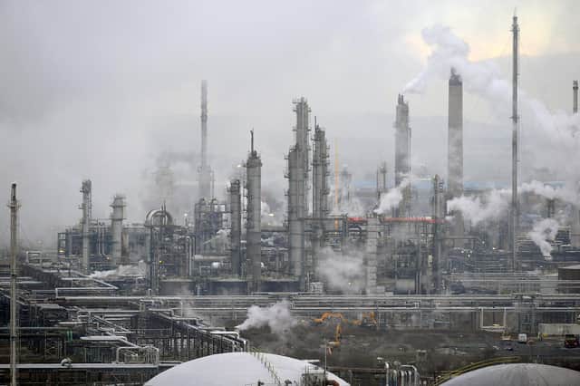 The Ineos oil refinery at Grangemouth (Picture: Michael Gillen)