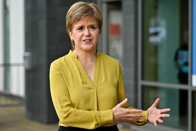 Scotland's First Minister Nicola Sturgeon. Picture: Jeff J Mitchell/Getty Images