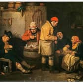 'An Oyster-cellar in Leith'  by John Burnet. An account from young 18th Century traveller to Edinburgh recalls a night at an oyster basement a highlight of a trip to the capital. PIC: National Galleries of Scotland.