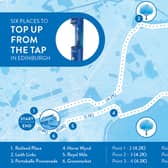 A route map for the tap it up runners