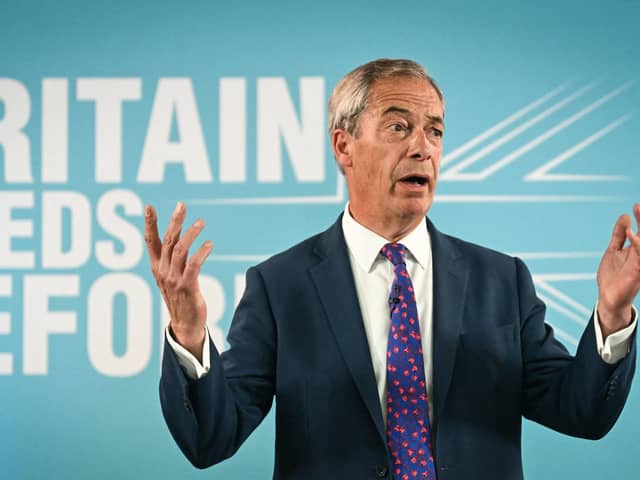 Reform have topped the UK polls for the first time