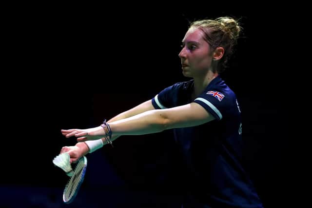 Kirsty Gilmour defeated Lianne Tan of Belgium in the quarter-finals of the European Championships.