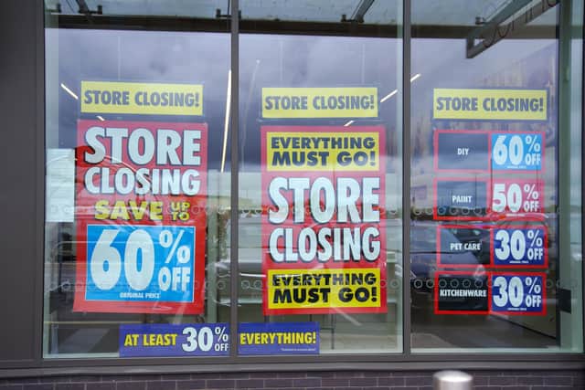 The high street has been rocked by the closure of several big chains, including Wilko last year.
