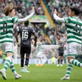 Celtic's Kyogo Furuhashi will no doubt attract interest this summer - and possible Reo Hatate as well.  (Photo by Alan Harvey / SNS Group)
