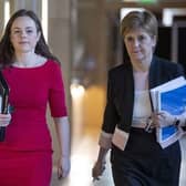 Finance Secretary Kate Forbes and First Minister Nicola Sturgeon