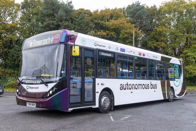 Stagecoach's autonomous bus (Pic: Submitted)