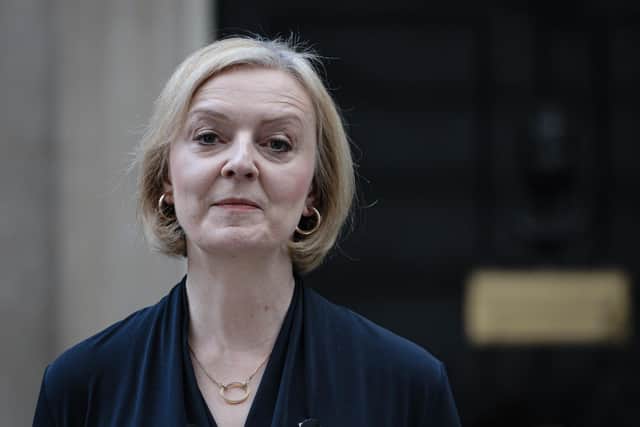 Former Prime Minister Liz Truss wants to ban trans women from single-sex spaces (Picture: Rob Pinney/Getty Images)