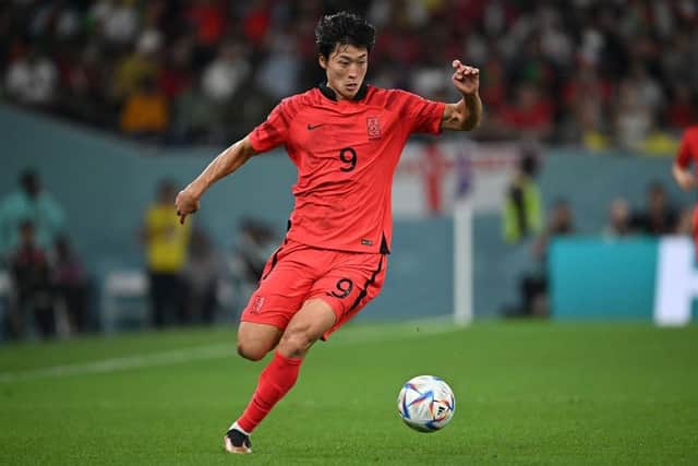 Reported Celtic target Cho Gue-Sung of South Korea has been in action at the World Cup. (Photo by Stuart Franklin/Getty Images)
