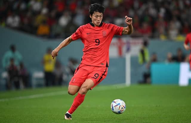 Reported Celtic target Cho Gue-Sung of South Korea has been in action at the World Cup. (Photo by Stuart Franklin/Getty Images)