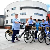 The launch of Forth Bikes, Scotland’s largest e-bike scheme took place in June 2019 at Forth Valley Royal Hospital in Larbert