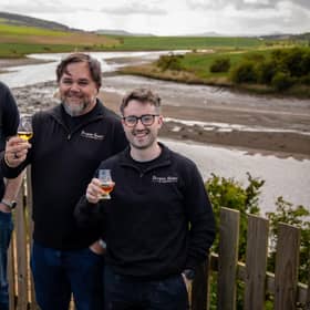 David Hamilton, Campbell Archibald and Aidan Muir of Patron Saint.
