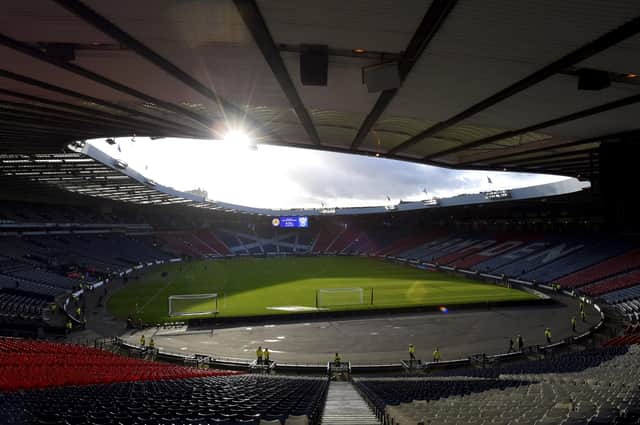 Scotland's national football stadium, Hampden, should be a place for education and knowledge exchange as well as big games (Picture: Ian Rutherford/PA)