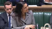 Home Secretary Priti Patel making a statement to MPs in the House of Commons, London, on the Rwanda asylum plan. Picture date: Wednesday June 15, 2022.