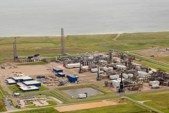 The St Fergus Gas Terminal is at the centre of the Acorn carbon-capture-and-storage project. (Picture: Shell)