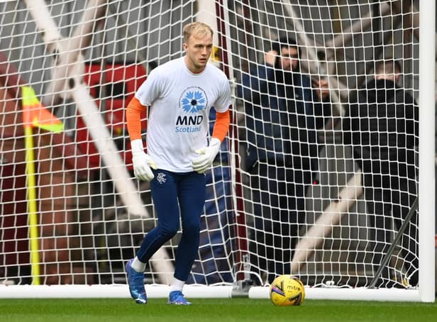 Rangers goalkeeper Robby McCrorie has been linked with Manchester United. (Photo by Paul Devlin / SNS Group)