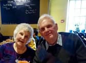 Tom Wight with his beloved wife Pat, who survives him