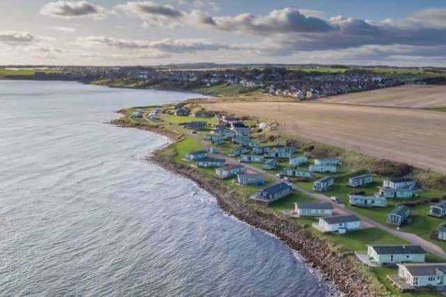 Largo Leisure Holidays coastal park - Sauchope Links near Crail, Fife.