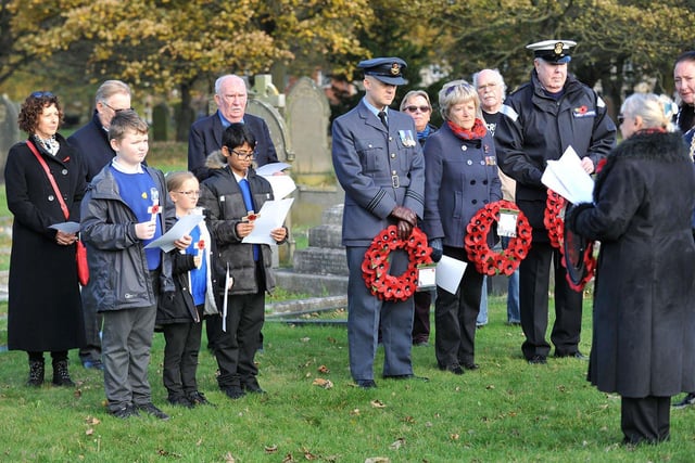 The Remembrance service was the first event to honour forgotten World War One veterans, with more to follow.