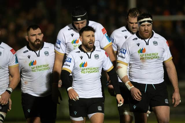 Ali Price, centre, is back in the Glasgow Warriors starting side for the second leg against Edinburgh. (Photo by Craig Williamson / SNS Group)