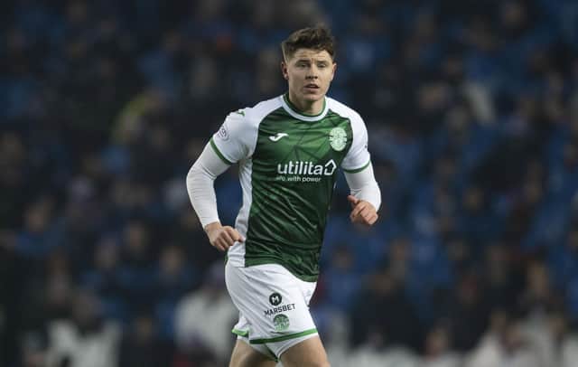 Kevin Nisbet returned to the Hibs team with a goal against Rangers.