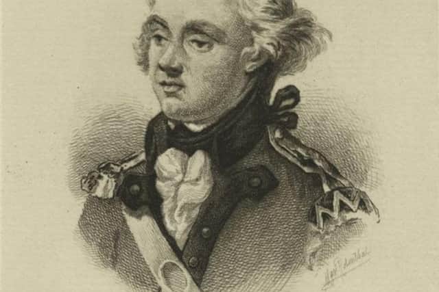 Alexander Lindsay, 6th Earl of Balcarres, the former governor of Jamaica, who sent his twin sons to separate Scottish islands after they were diagnosed with a brain injury which was likely inflicted during their mother's pregnancy. PIC: CC.