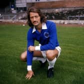 Frank Worthington, pictured during his time with Leicester City.
