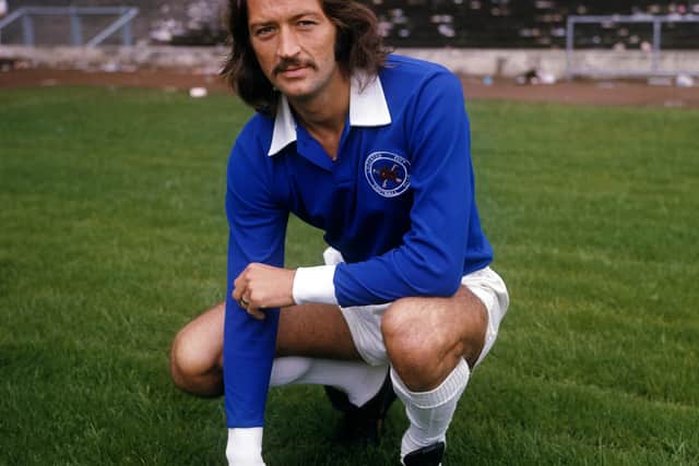 Frank Worthington, pictured during his time with Leicester City.