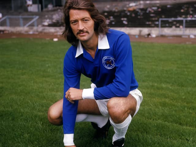Frank Worthington, pictured during his time with Leicester City.