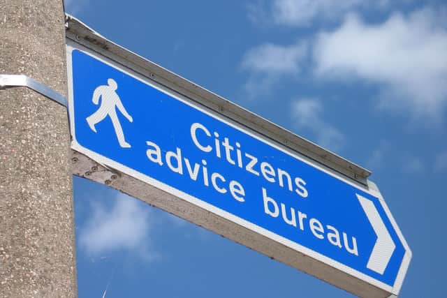Debt problems were common in Citizens Advice Bureaux.