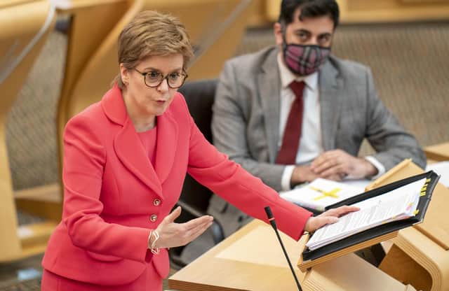 Nicola Sturgeon has insisted there is “no connection” between the war in Ukraine and the campaign for Scottish independence after prominent SNP members appeared to make comparisons between the two.