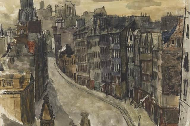 The Lawnmarket, Edinburgh, by William Wilson