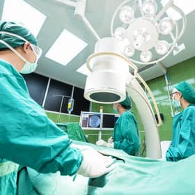 Planned surgeries dropped by a third from December to January.