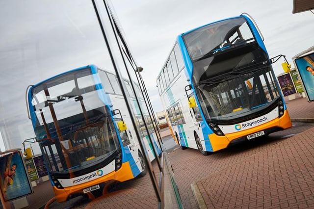 Bus passenger numbers have fallen sharply during the pandemic but Stagecoach is confident of a positive long-term future for the industry.