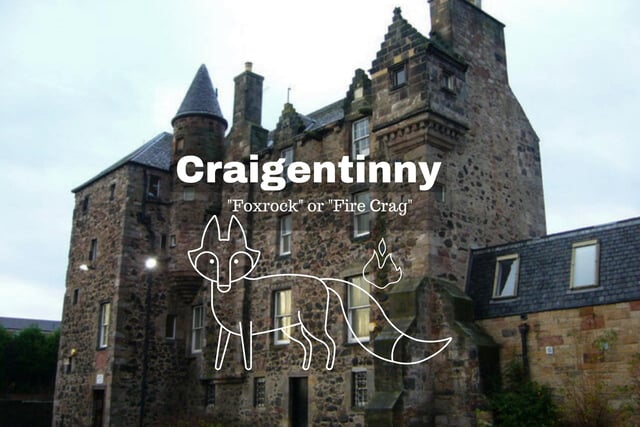 This is a suburb located in the north-east of Edinburgh near the famous Portobello. The name ‘Craigentinny’ is derived from ‘Creag an t-Sionnaich’ which translates to ‘the rock of the fox’. Alternatively, it has also been linked to 'Creag an teinne' which would make it 'fire crag'.