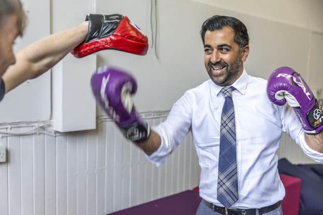 Is First Minister Humza Yousaf boxing clever with his latest paper on Independence? (Picture: Andy Barr)