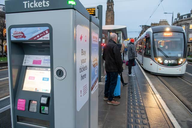 Will Edinburgh Trams be hurt by the new concessionary travel scheme (Picture: Ian Georgeson)