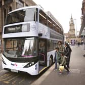 A flat fare trial is planned for an area of Scotland. (Photo by FirstGroup)