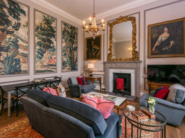 The historic Earl & Countess suite was once the private quarters of the 14th Earl and Countess of Lauderdale