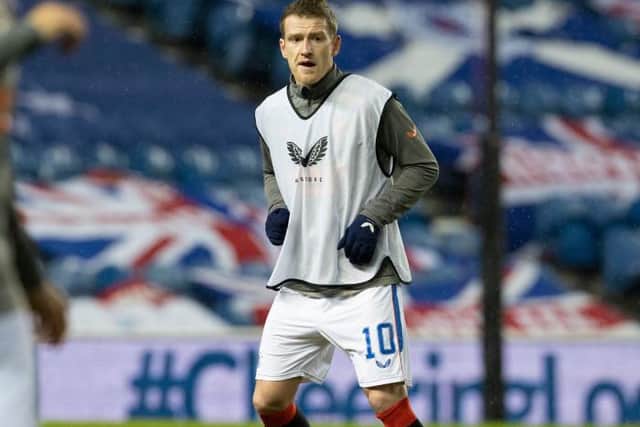 Rangers' Steven Davis at Ibrox. (Photo by Alan Harvey / SNS Group)