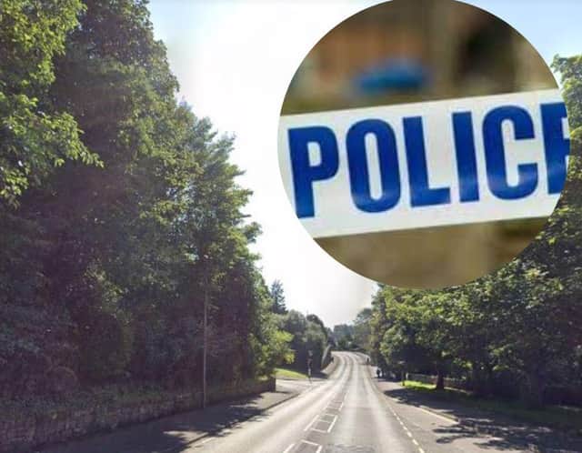The collision occurred at around 10.20am on Sunday January 29 on Blackness Road in Linlithgow, West Lothian.