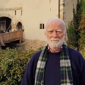David Scrimgeour in Wernberg Burg, Bavaria.