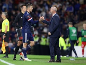 Scotland head coach Steve Clarke will have Lyndon Dykes available for selection against Austria. (Photo by Alan Harvey / SNS Group)