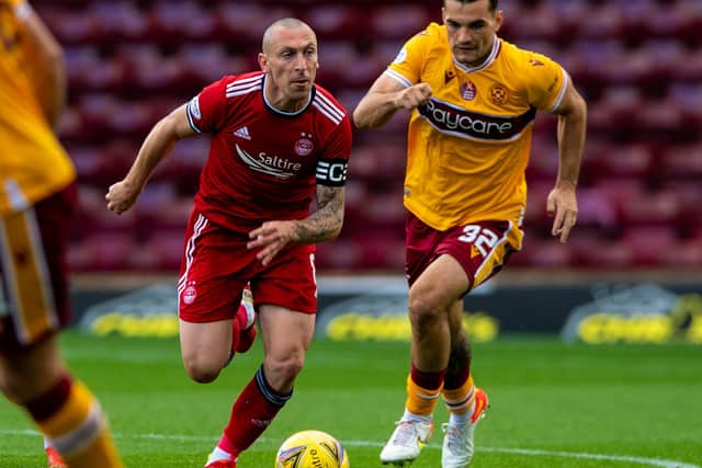 Aberdeen take on Motherwell at Pittodrie.