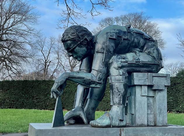 The Master of the Universe by Eduardo Paolozzi is among the works on display at the Scottish National gallery of Modern Art (Modern Two). Picture: Jill Johnston