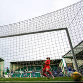 Zander Clark can't hide his anguish after Martin Boyle's penalty found the net.