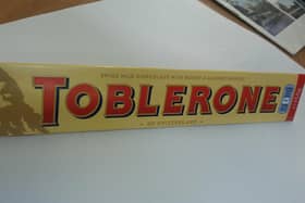 The Toblerone bar packaging is changing