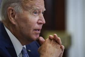 US president Joe Biden, who will meet with Liz Truss on Wednesday. Picture: AP Photo/Evan Vucci, File